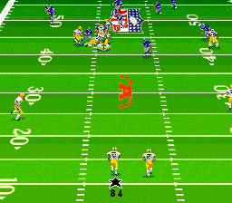 Madden NFL '98 (USA) In game screenshot